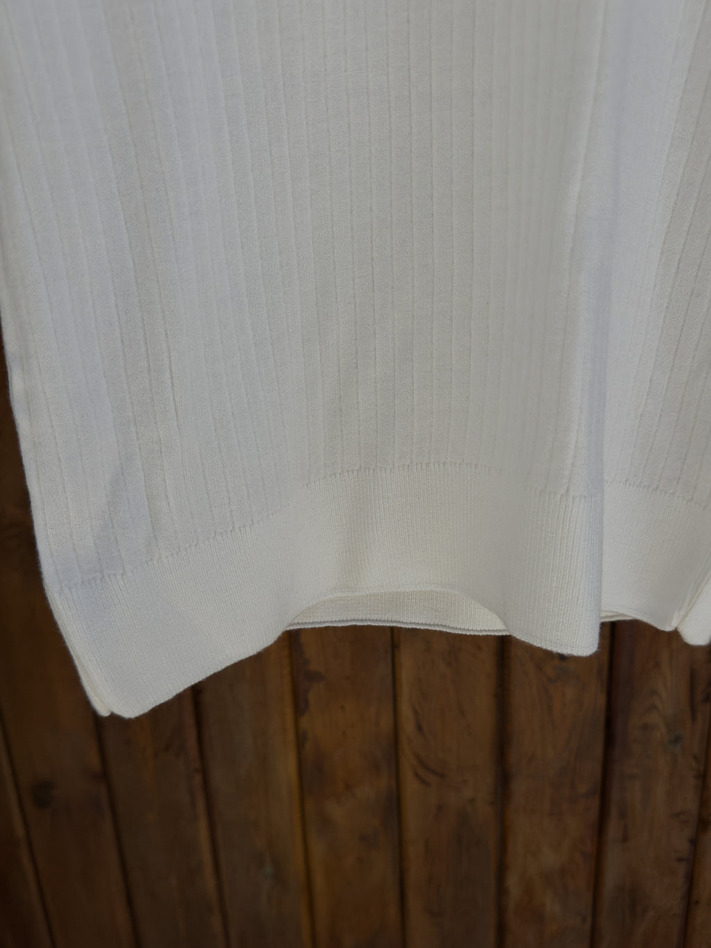 Men's White Patterned Cotton Polo T-Shirt – Regular Fit | Textured Design