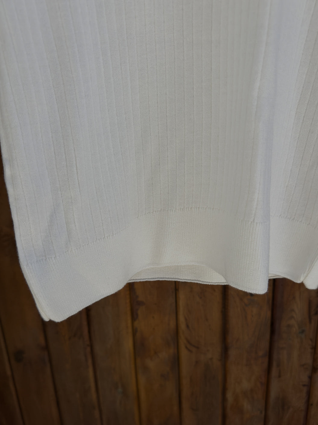Men's White Patterned Cotton Polo T-Shirt – Regular Fit | Textured Design